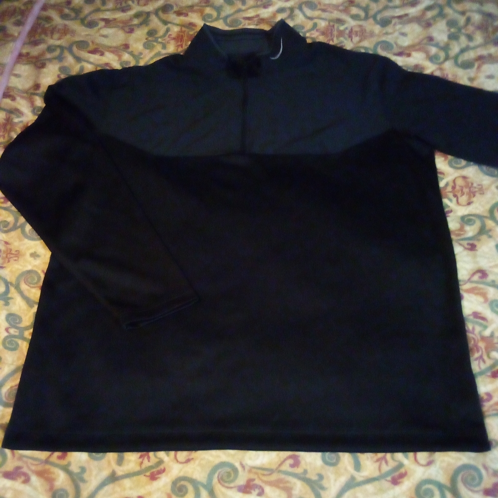 Nike Golf DRY-FIT Long-sleeve Athletic Training Sports Shirt Men's XL Black